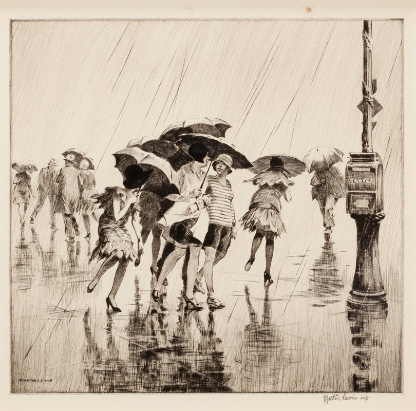 Martin Lewis - Wet Saturday