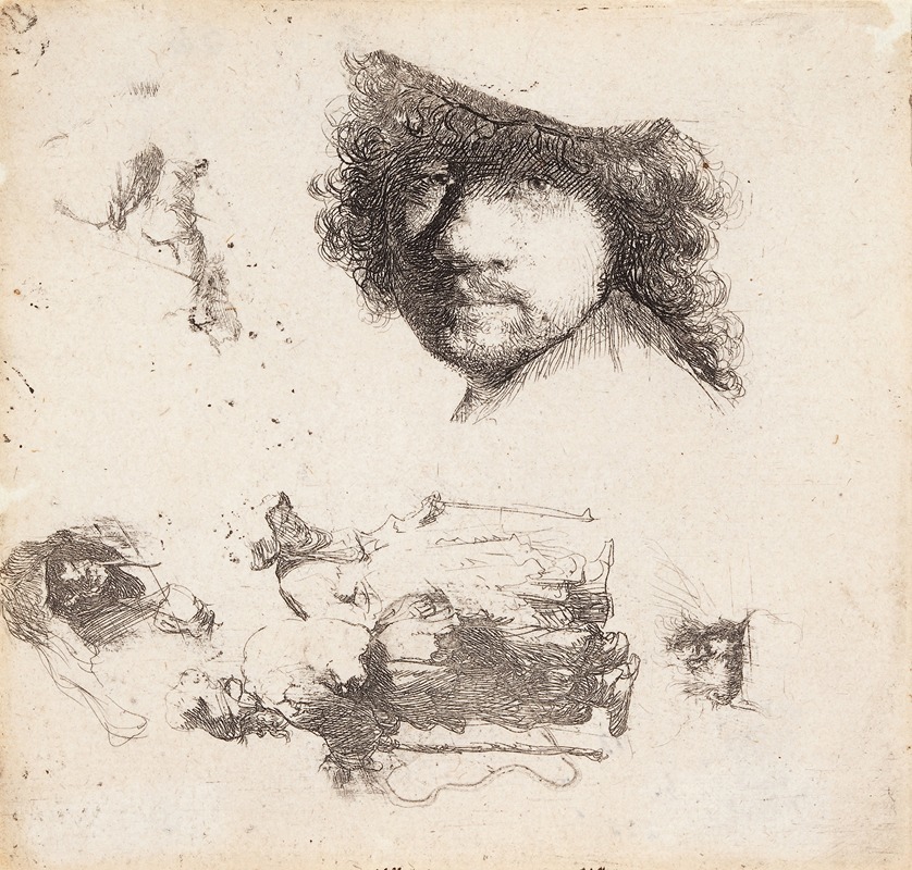 Rembrandt van Rijn - Self Portrait