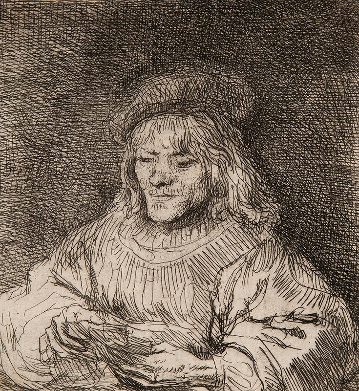Rembrandt van Rijn - The card player