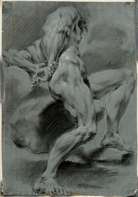 Domenico Maggiotto - Study of a Male Nude