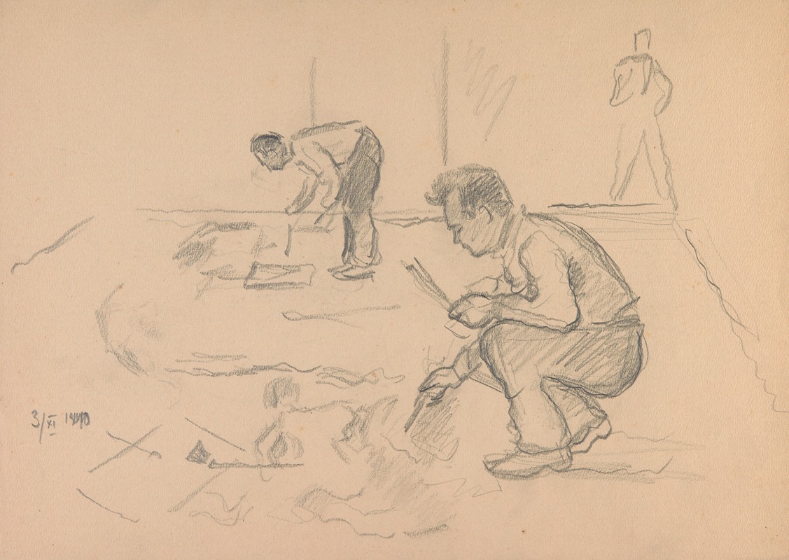 Ivan Ivanec - artyści malarze przy pracy