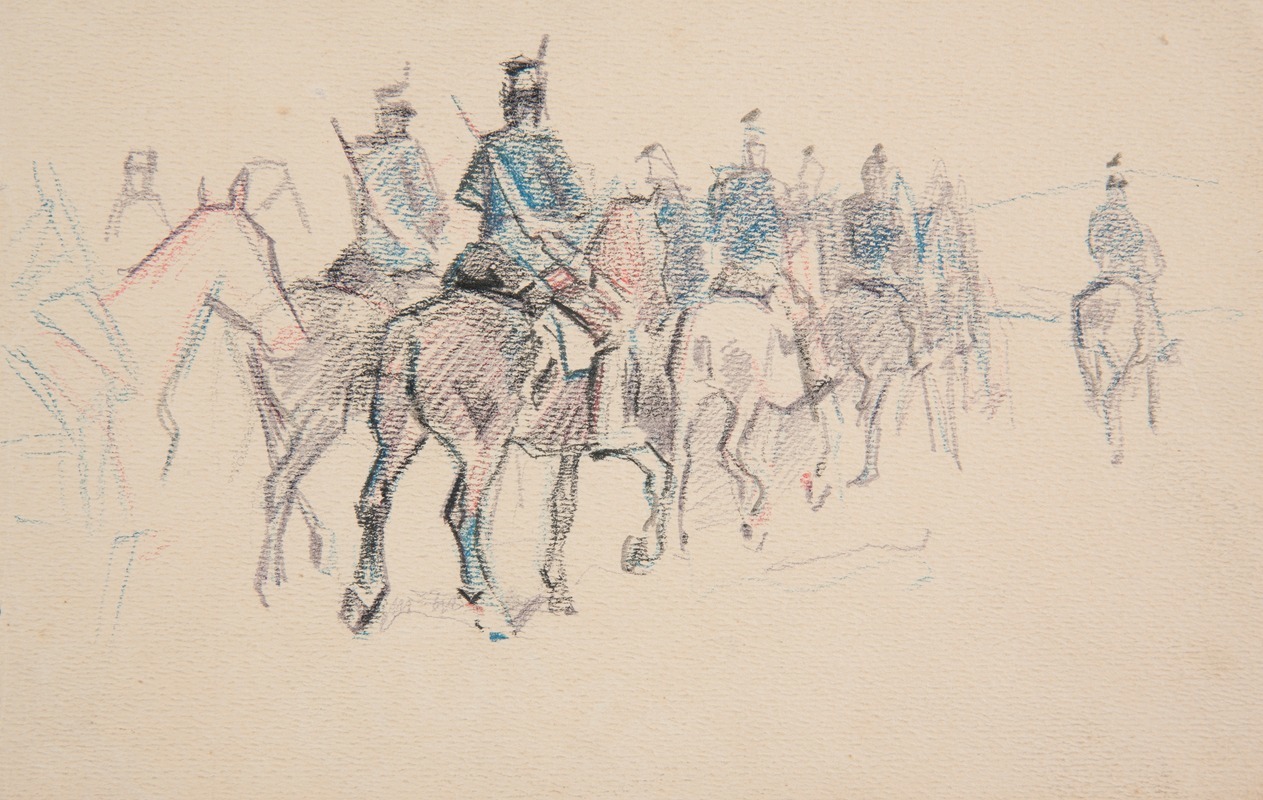 Ivan Ivanec - Oddział kawalerii