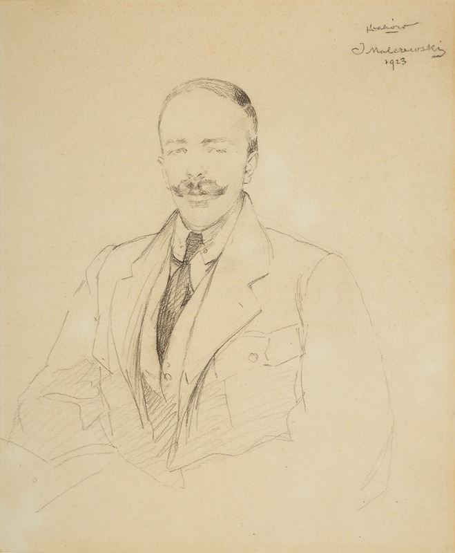 Jacek Malczewski - Portrait of Feliks Konopka (1888–1982)