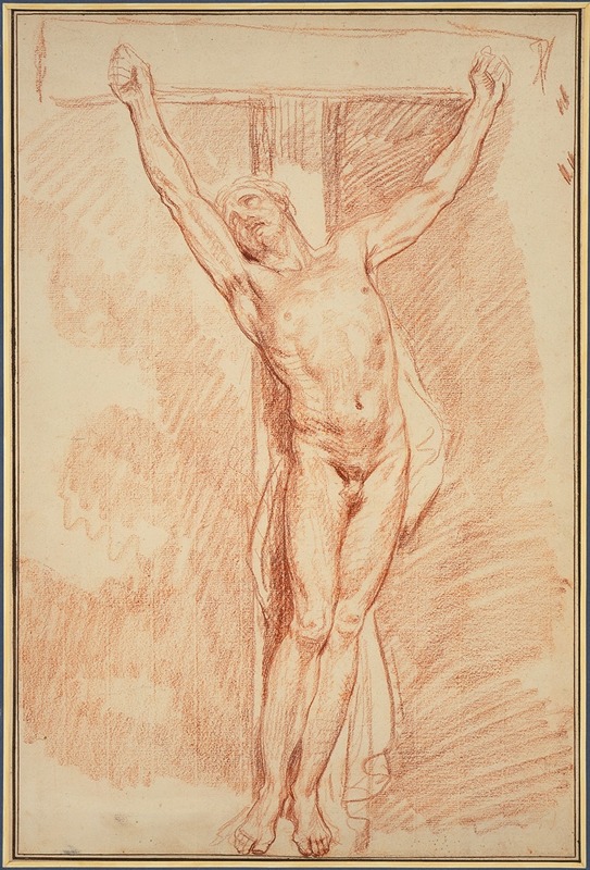 Jean-Baptiste Greuze - Christ Crucified