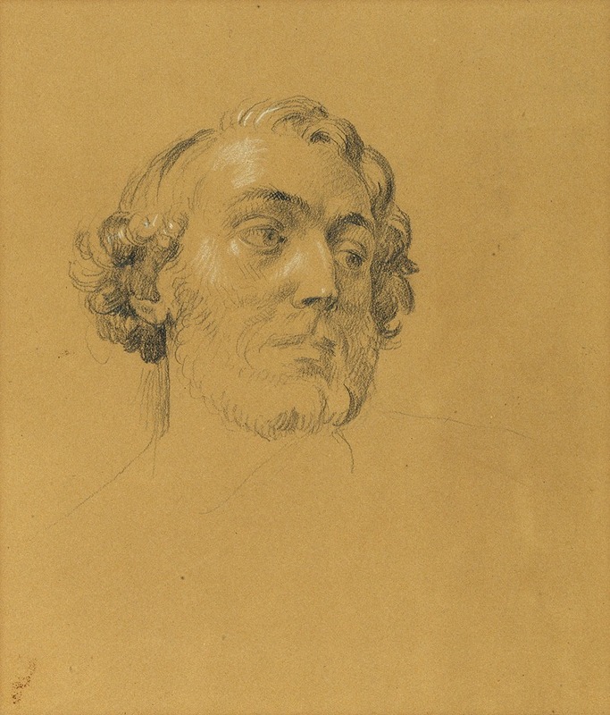 Johann Peter Krafft - Porträtstudie
