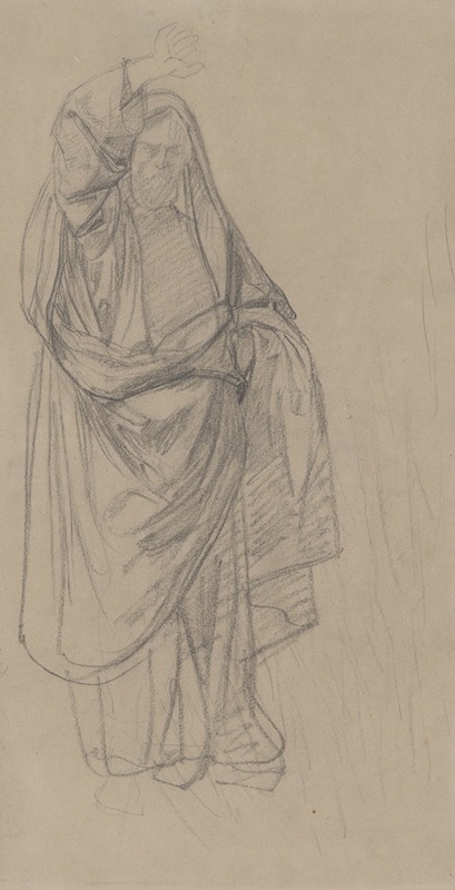 Józef Simmler - Sketch of the high priest to the painting ‘Martyrdom of St. Matthias’