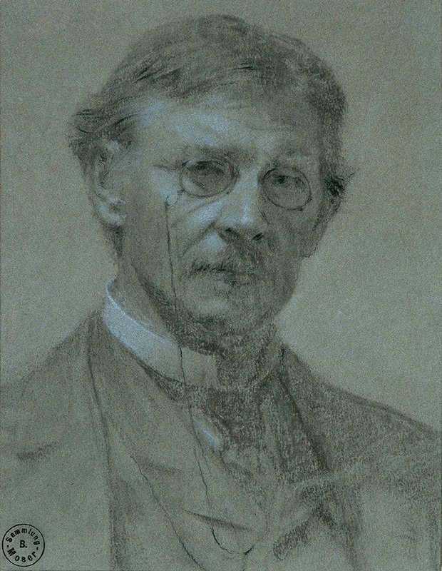 Leopold Carl Müller - Selbstbildnis