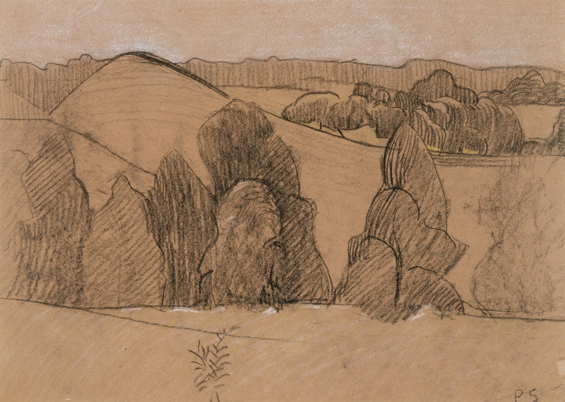 Paul Sérusier - Landscape in Brittany