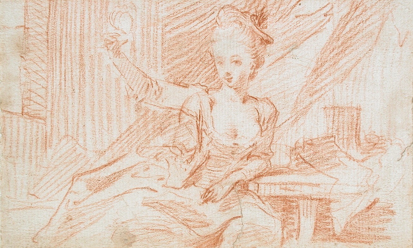 Anonymous - Woman Holding a Dove