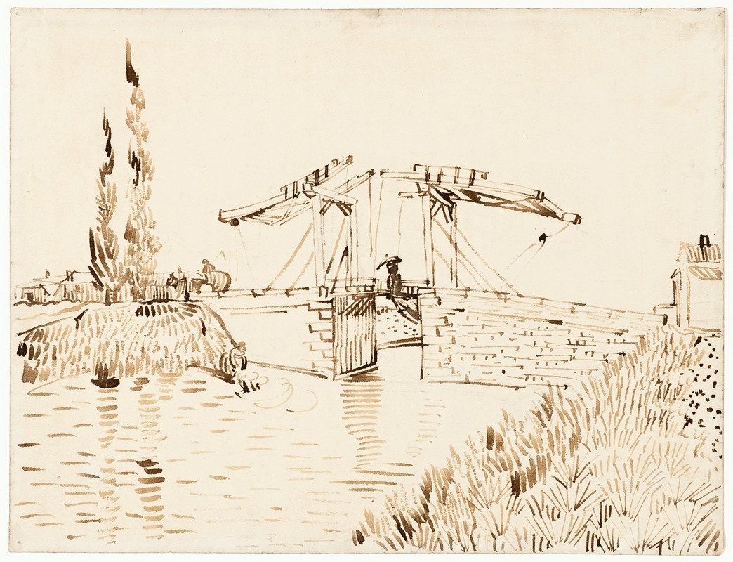 Vincent van Gogh - The Langlois Bridge