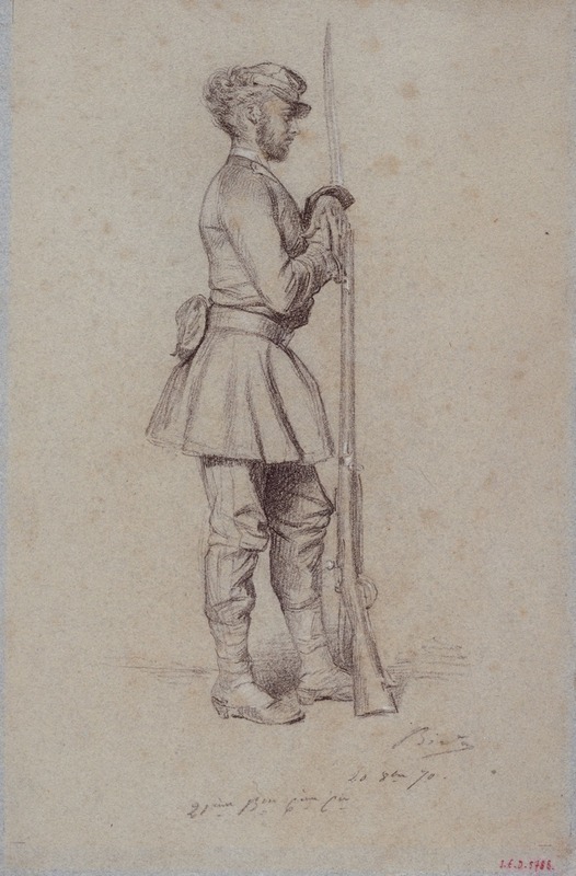 Alexandre Bida - Portrait de Georges Duruy.