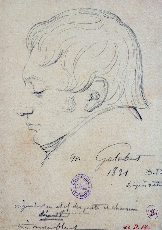 Alexandre François Baudet-Dulary - Portrait de l’ingénieur en chef des Ponts et Chaussées, Galabert.