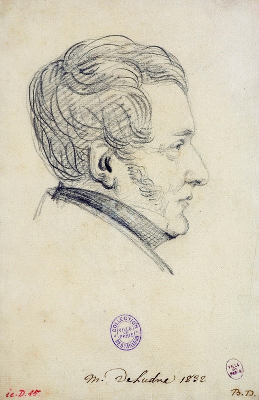 Alexandre François Baudet-Dulary - Portrait de M. de Ludre