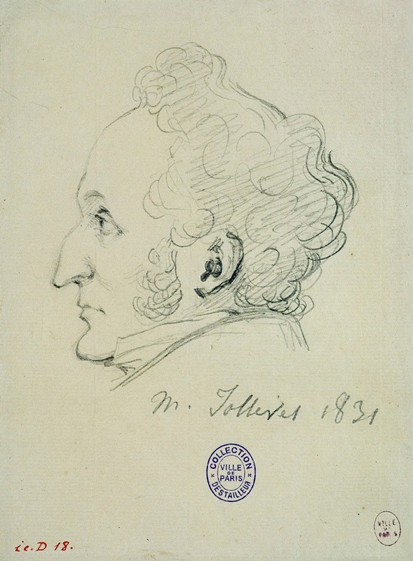 Alexandre François Baudet-Dulary - Portrait de M. Jollivet.