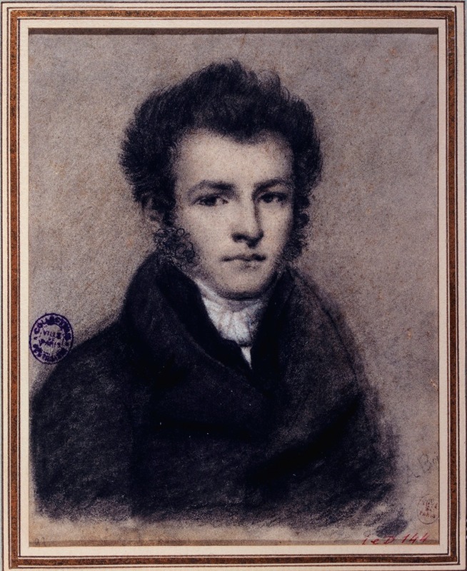 Alphonse Boilly - Portrait de Girodet-Trioson