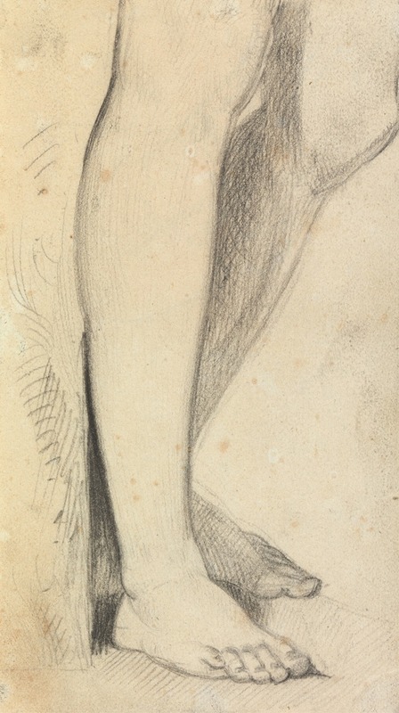 Benjamin Robert Haydon - Figure Study of Legs