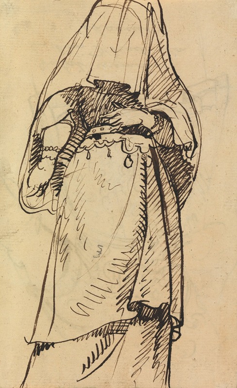 Benjamin Robert Haydon - Study of a Veiled Woman