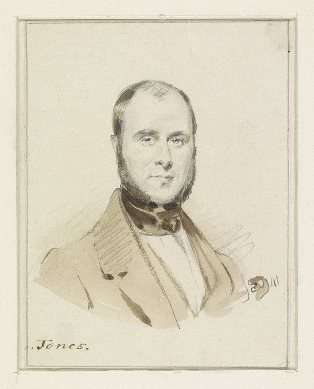 David Bles - Portret van Daniel Adolphe Robert Jones