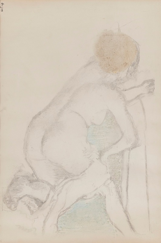 Edgar Degas - Femme s’essuyant