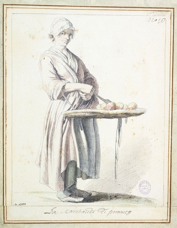 Edmé Bouchardon - La marchande de pommes