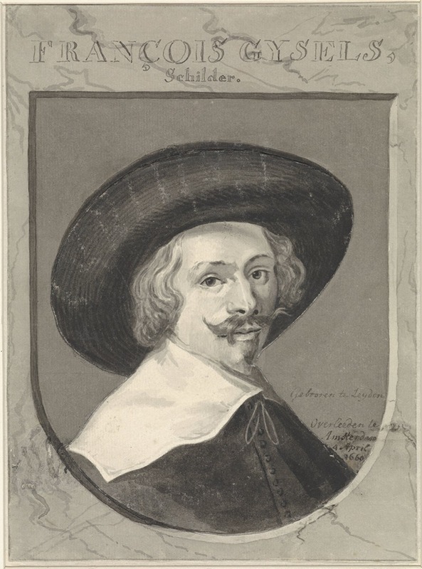 Gerard van Nijmegen - Portret van Frans Gijsels