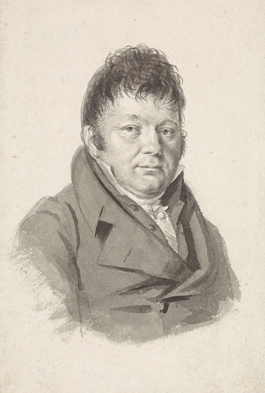 Hendrik Willem Caspari - Portret van Carl Joseph Fodor