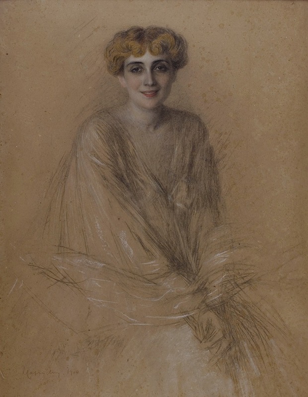 Leonetto Cappiello - Portrait de Madame Lucien Muhlfeld