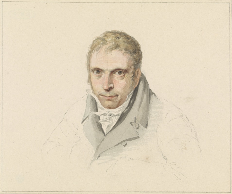 Louis Moritz - Portret van Johannes Breckenheimer