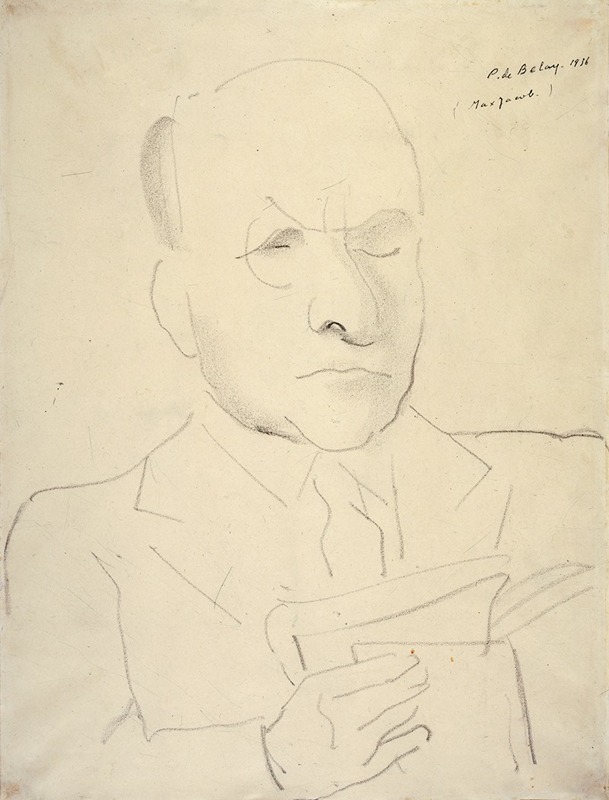Pierre de Belay - Portrait de Max Jacob