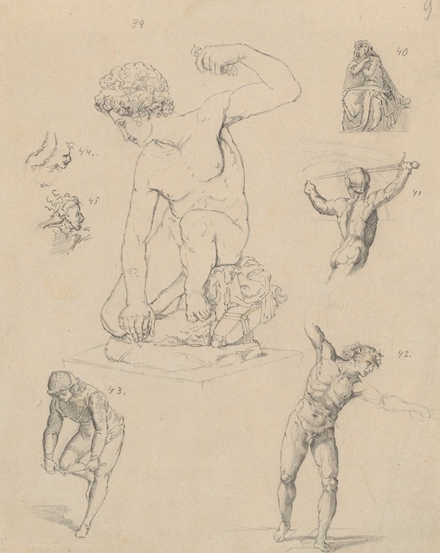 Stanisław Wyspiański - Copies of Raphael’s compositions
