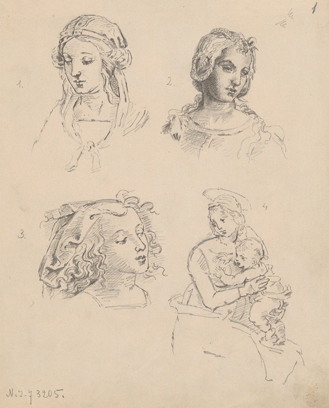 Stanisław Wyspiański - Drawings of Compositions by Italian Renaissance Painters