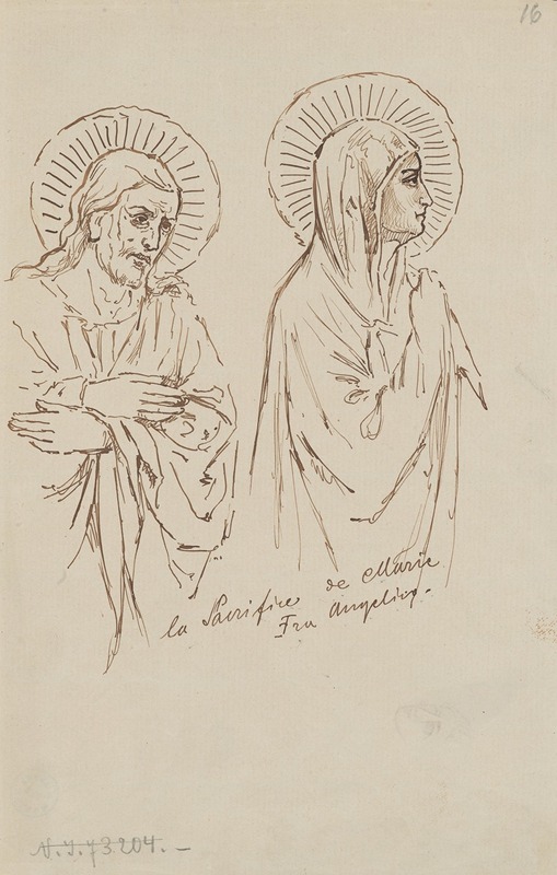 Stanisław Wyspiański - Figures of saints. Treatments from the paintings of Fra Angelico