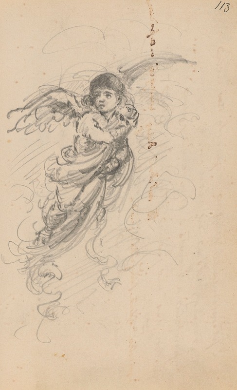 Stanisław Wyspiański - Sketch of an angel