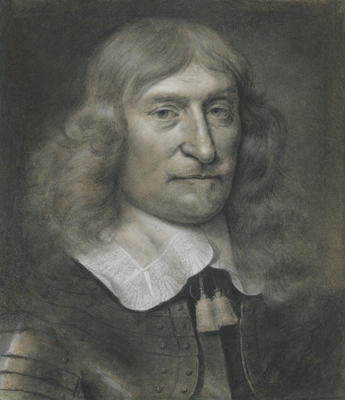 Wallerant Vaillant - Portrait of a middle-aged man in armour