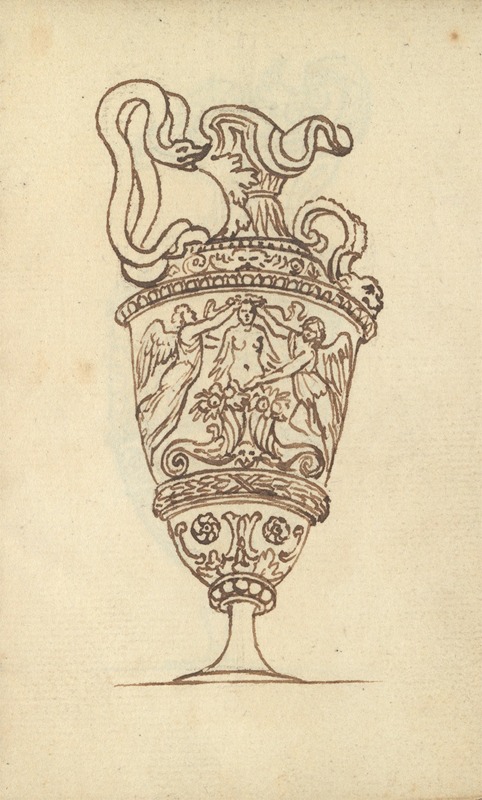 Benjamin West - Study of a Vase