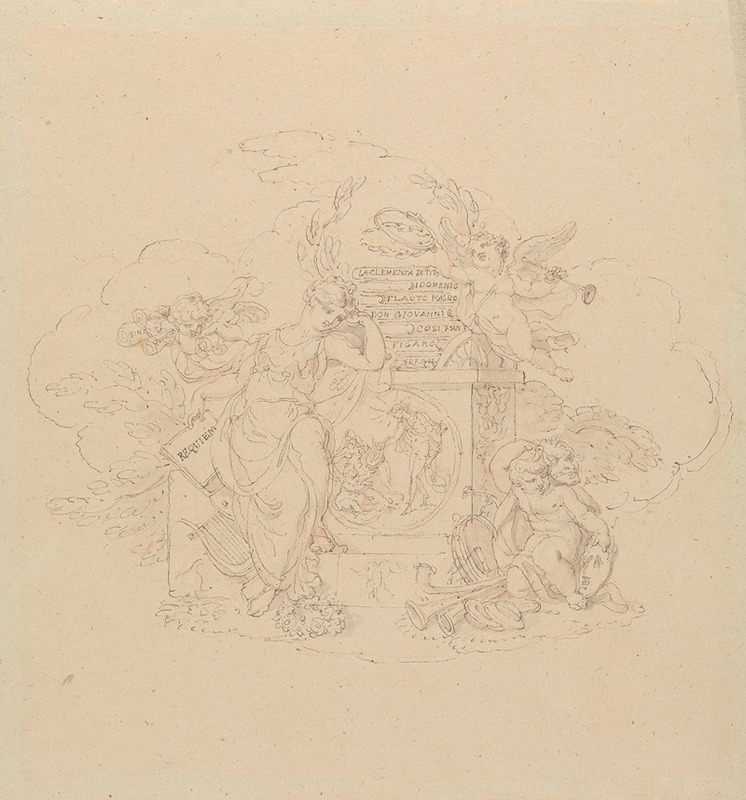 Edward Francis Burney - Designs for Illustrations to Mozart’s Operas