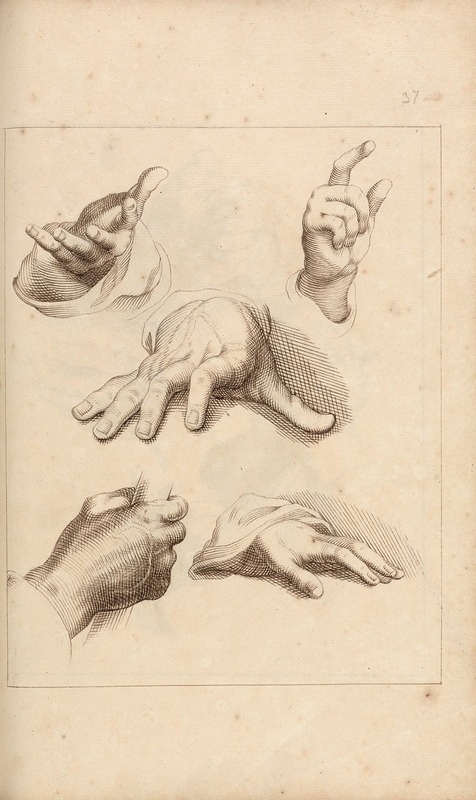 Hamlet Winstanley - Sketches of Hands