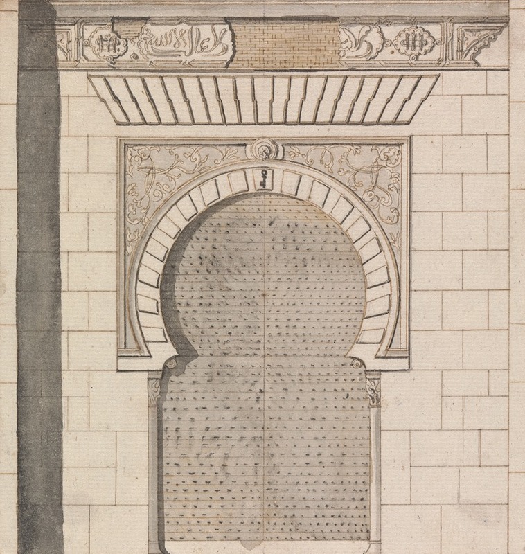 Henry Swinburne - Gates of the Alhambra; Puerta de los Siete Suelos