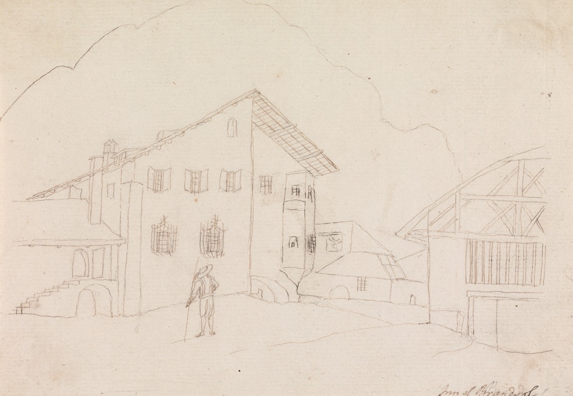 Henry Swinburne - View of an Inn