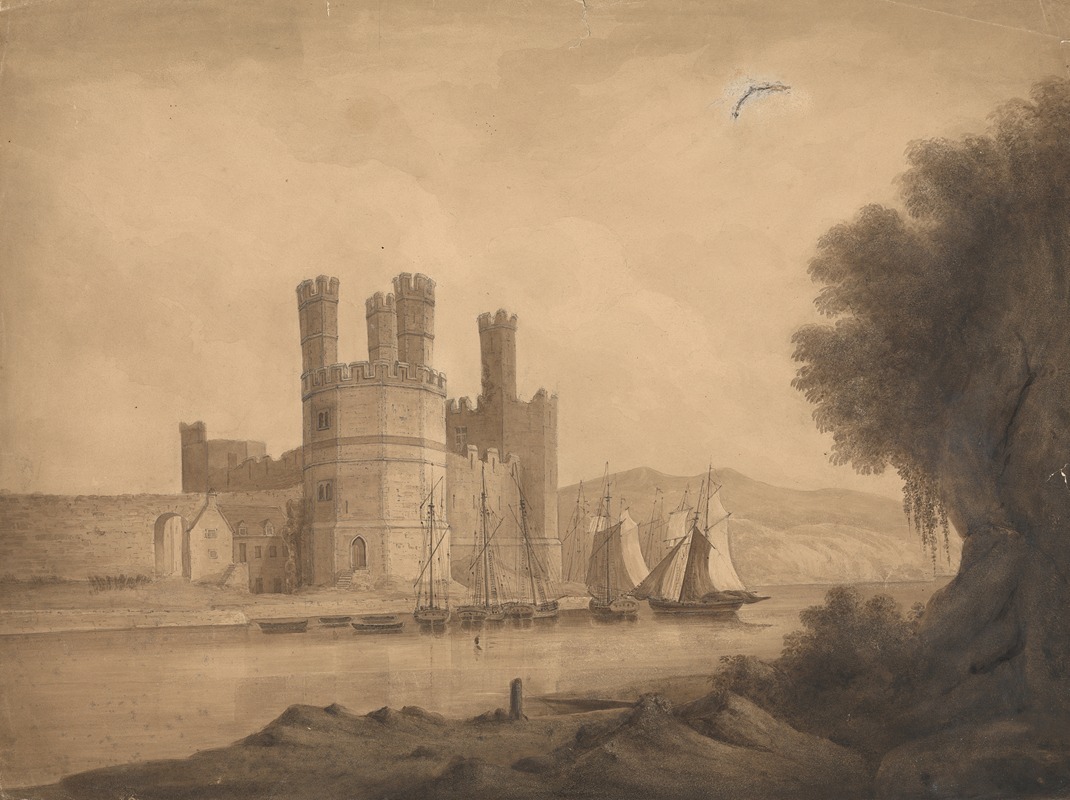 Isaac Weld - Caernarvon (Castle) Eagle Tower