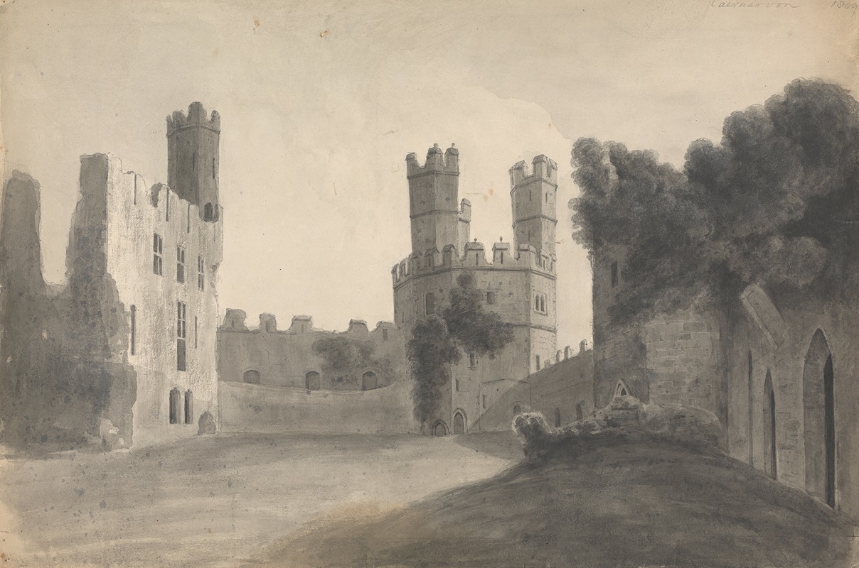 Isaac Weld - Caernarvon (Castle)
