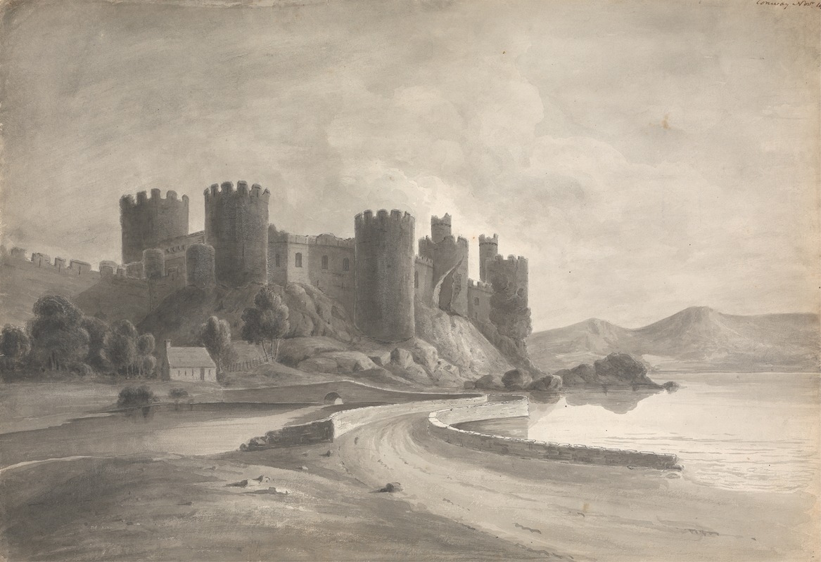 Isaac Weld - Conway (Castle, North Wales), Nov. 1809