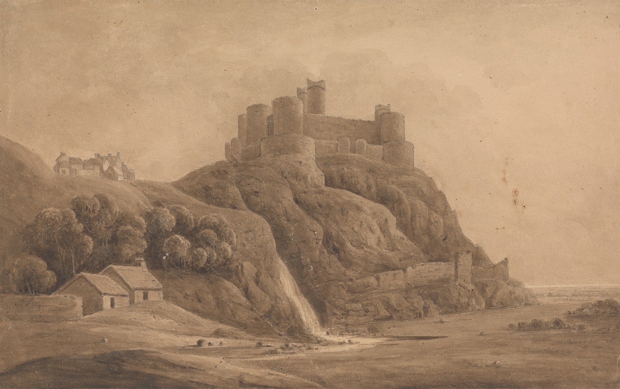 Isaac Weld - Harlech Castle.