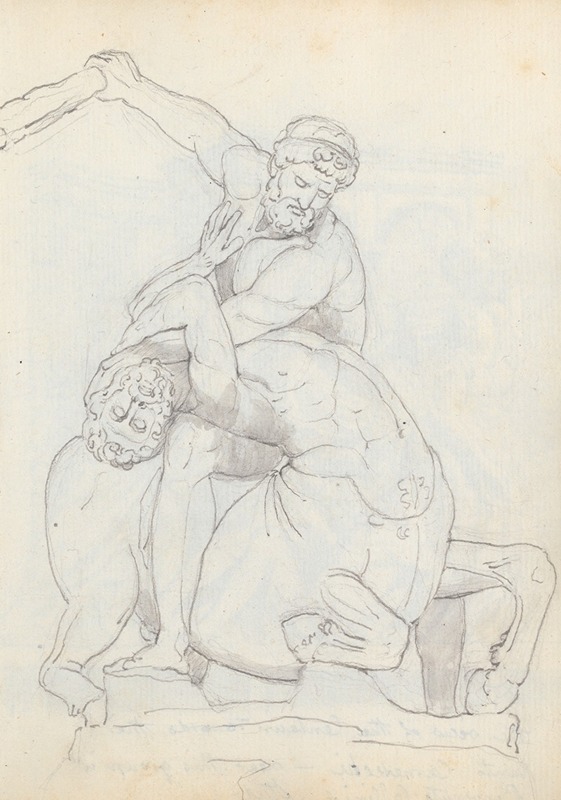 John Flaxman - Hercules and the Centaur, Via de’ Rondinelli, Florence