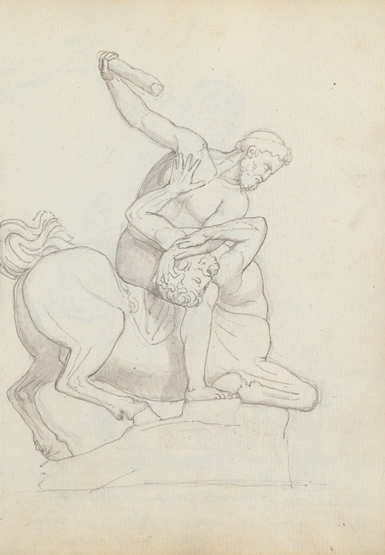 John Flaxman - Hercules and the Centaur, Via de’ Rondinelli, Florence