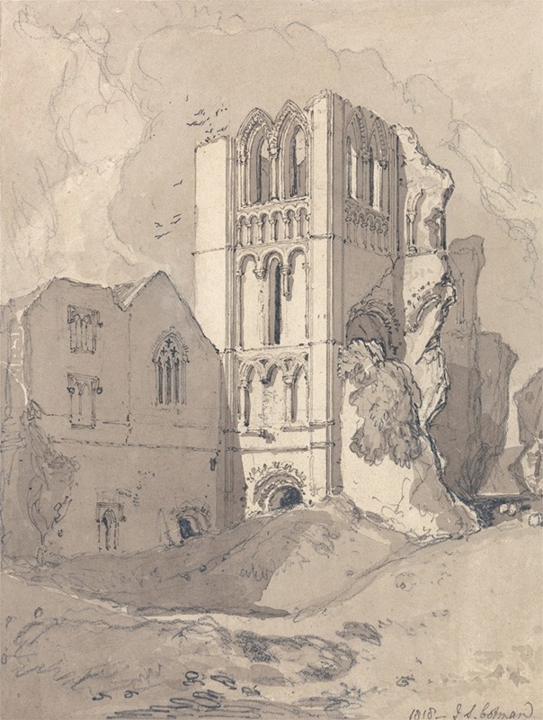 John Sell Cotman - Castle Acre Priory, Norfolk