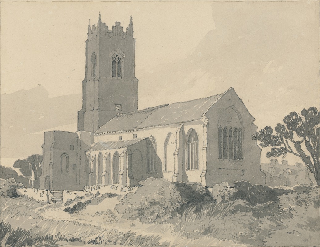John Sell Cotman - Ingham Church, Norfolk