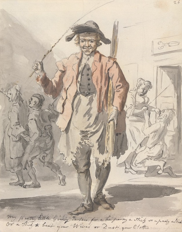 Paul Sandby - My Pretty Little Ginny Tarters for a Ha’penny a Stick or a Penny a Stick