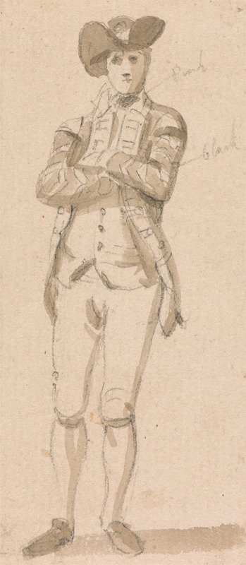 Paul Sandby - Standing Figure of a Young Man