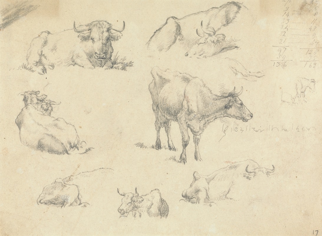 Robert Hills - Cows From Various Angles